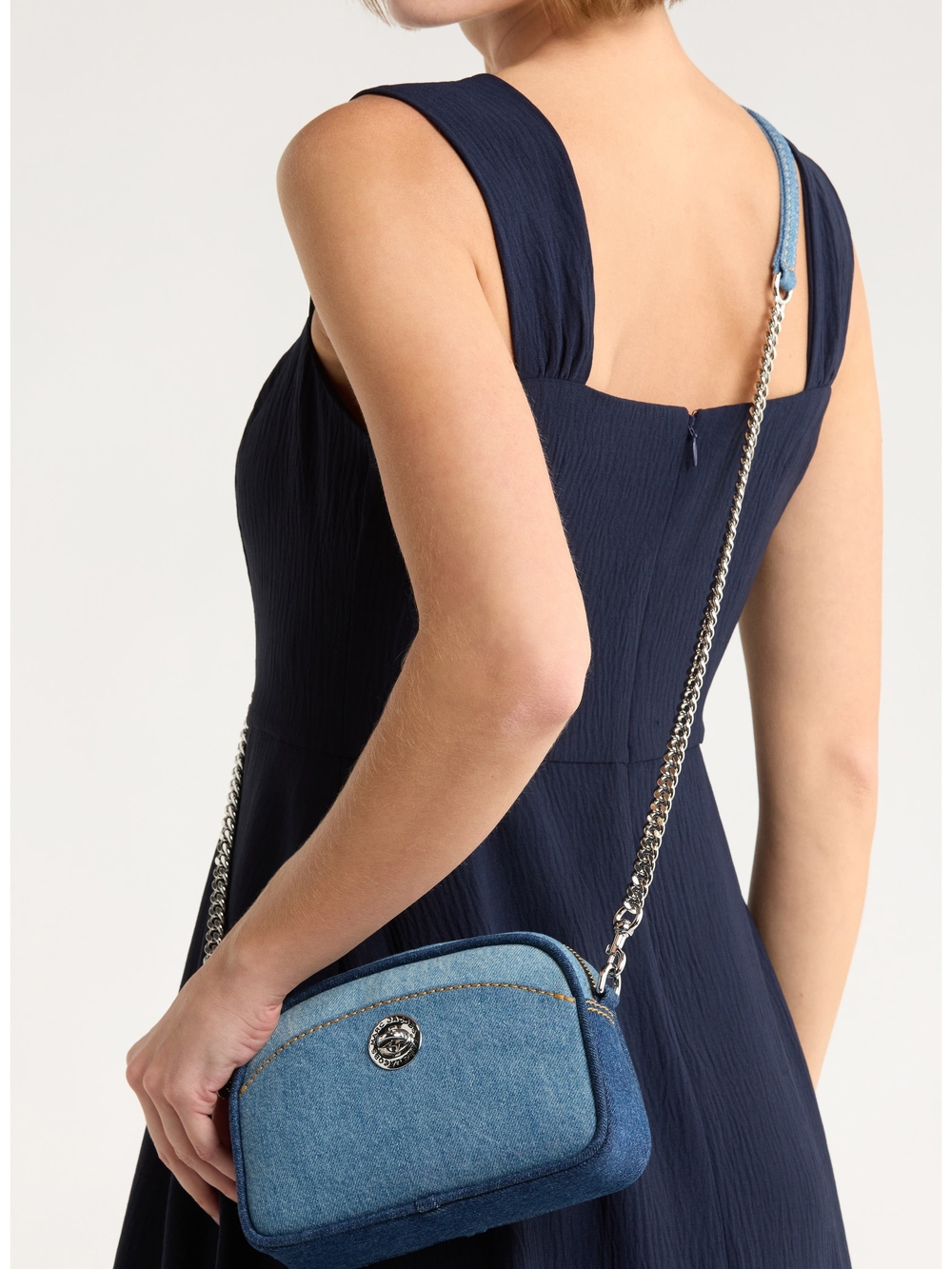 Marc Jacobs Turnlock Denim Camera Bag